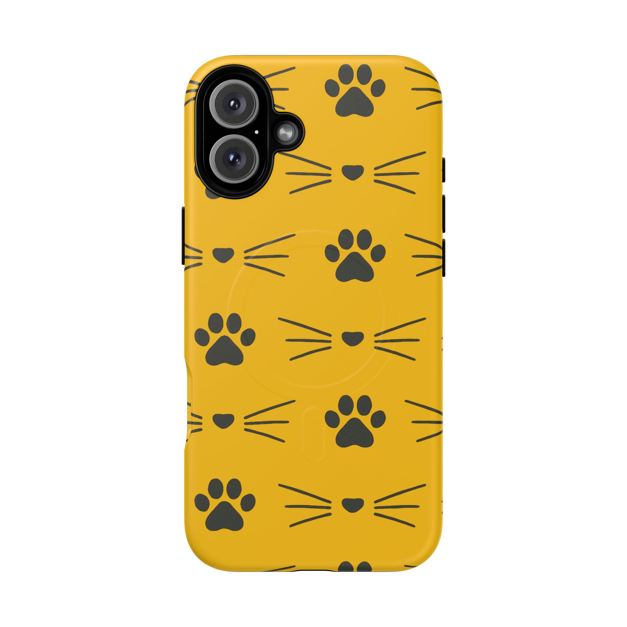 Sleek Cat Paw Magnetic Phone Case, Durable Pet Lover Accessory, Trendy Gift for Cat Owners, Protect Your Phone with Style - Image 70