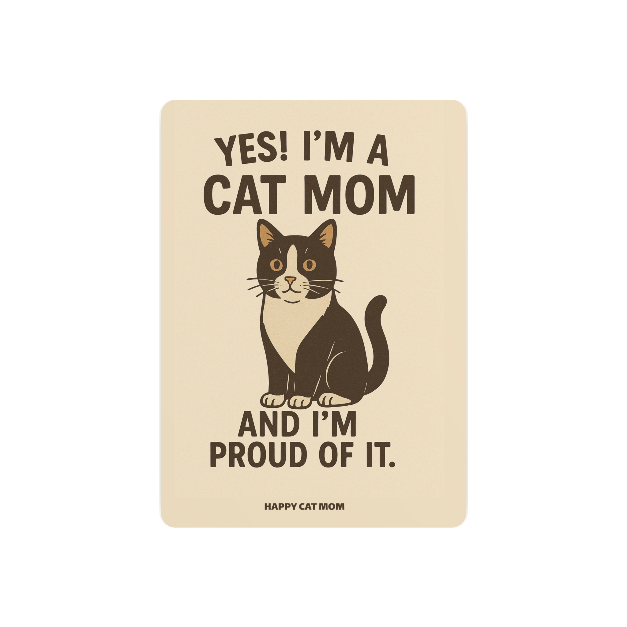 Cat Mom Metal Art Sign, Cat Lover Wall Decor, Gift for Cat Owners, Unique Home Decor, Cat Themed Housewarming Gift