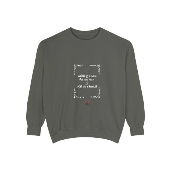 Unisex Garment-Dyed Sweatshirt - Image 5