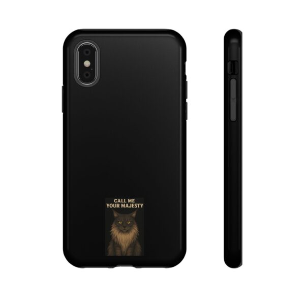 Sassy Cat Phone Case - Call Me Your Majesty, Cute Pet Lover Gift, Durable Case, Animal Lover Accessory, Birthday Gift for Cat Owners - Image 5