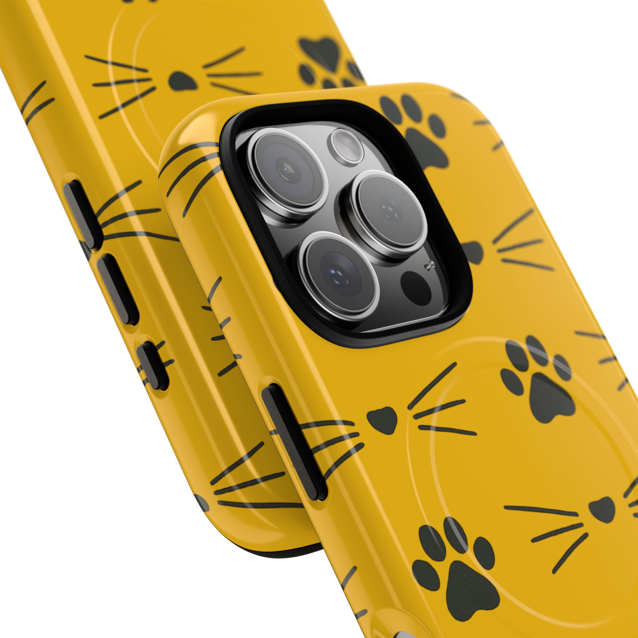 Sleek Cat Paw Magnetic Phone Case, Durable Pet Lover Accessory, Trendy Gift for Cat Owners, Protect Your Phone with Style - Image 50