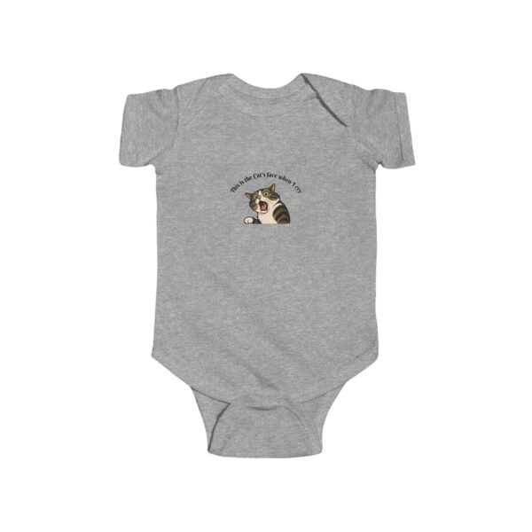 Cute Cat Themed Infant Bodysuit, Baby Shower Gift, Newborn Outfit, Funny Baby Clothes, Kitten Lover Apparel - Image 4
