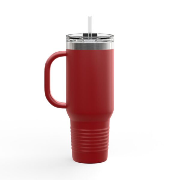 Too Cool To Be Bothered Cat 40oz Travel Mug | Insulated Tumbler - Image 8
