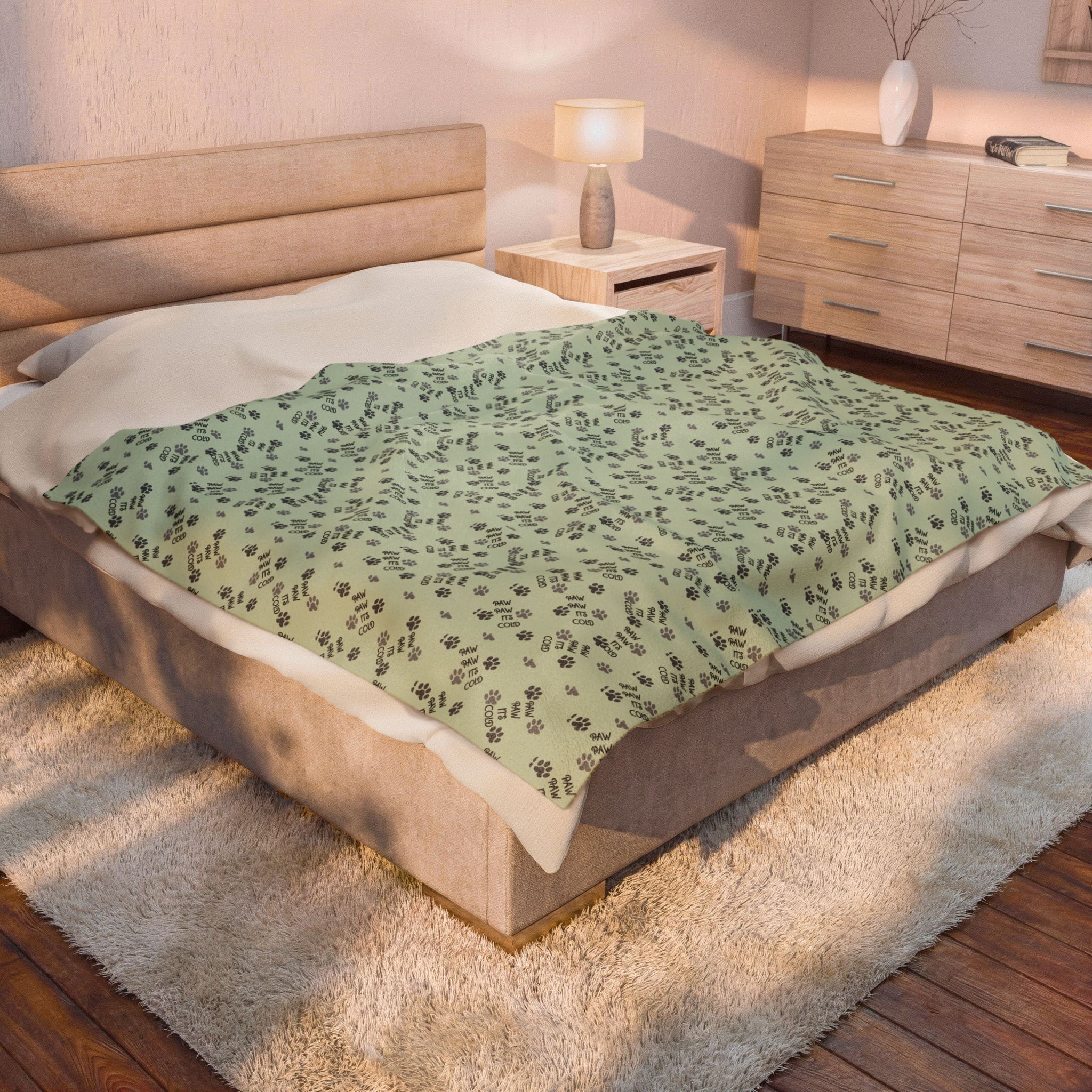 Cozy Velveteen Plush Blanket, Soft Throw Blanket, Home Decor, Ideal Gift for Holidays, Snuggle Blanket, Soft Plush Blanket - Image 8