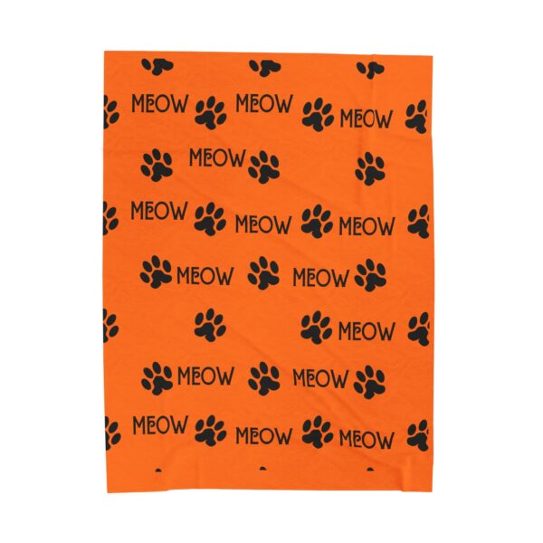 Cozy Cat-Themed Velveteen Plush Blanket | Perfect for Pet Lovers & Cozy Nights, Gifts for Cat Owners, Home Decor, Halloween - Image 9