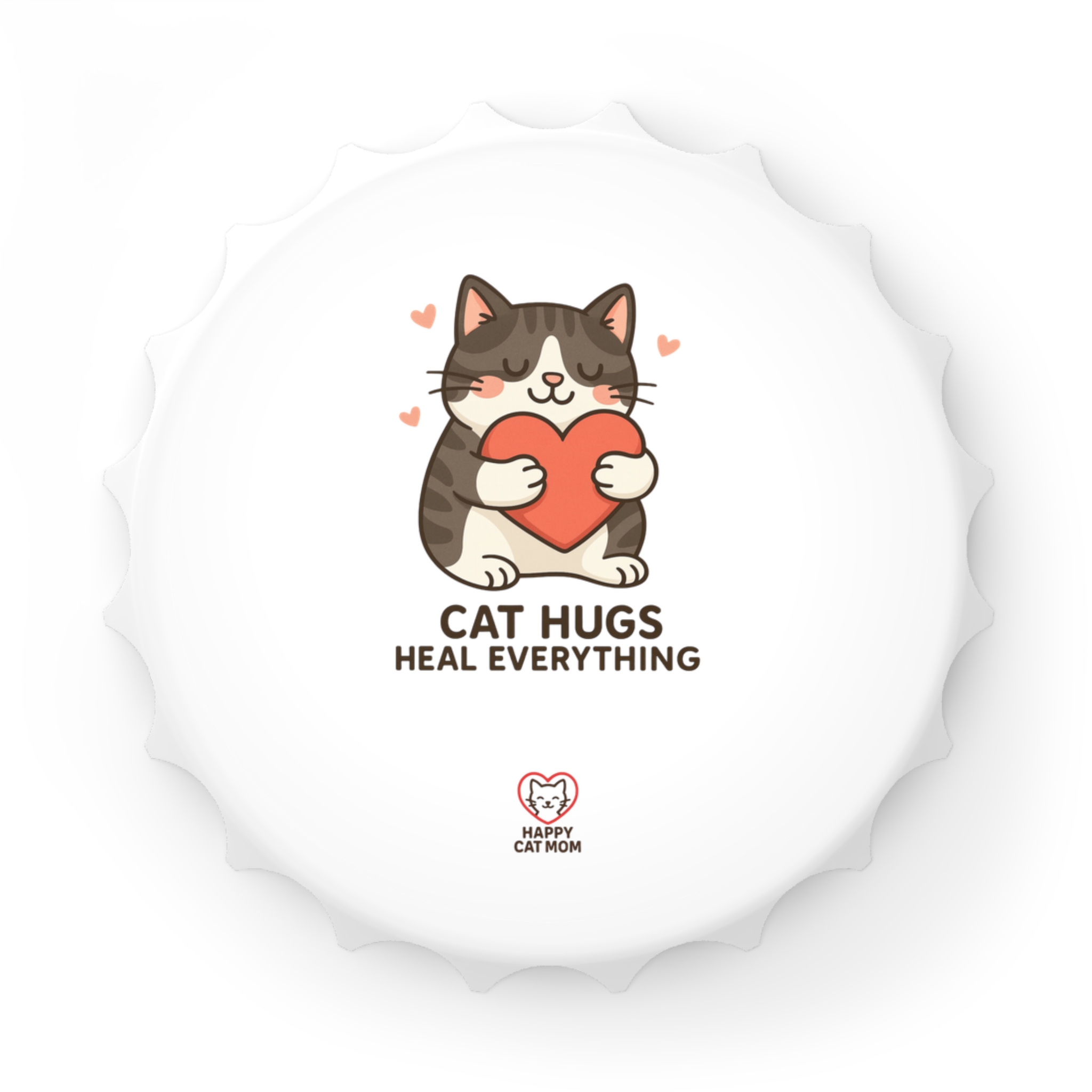 Cat-Themed Bottle Opener, Fun Kitchen Gadget, Pet Lover Gift, Unique Barware for Parties, Funny Cat Decor, My Cat's Cooler Than Your Ex