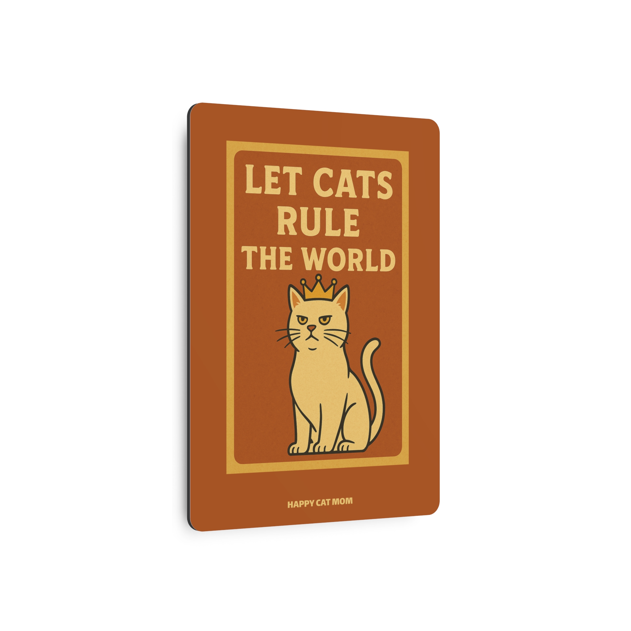 Whimsical Cat Metal Art Sign - Unique Home Decor, Pet Lover Gift, Wall Art, Funny Cat Sign, Cat-Themed Decoration - Image 3