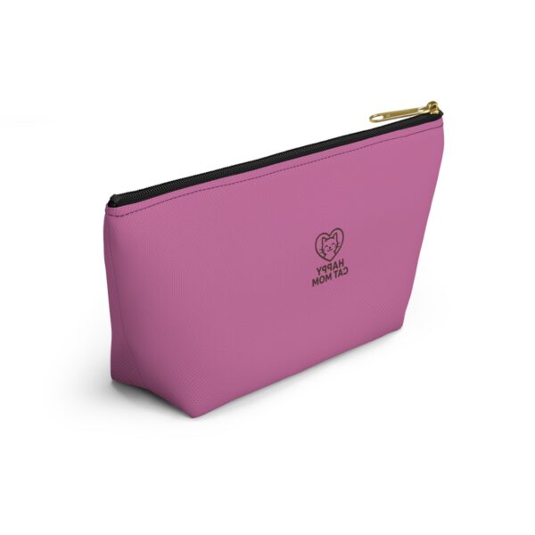 Cat Paw Hearts Accessory Pouch | Green T-Bottom Makeup Bag - Image 8