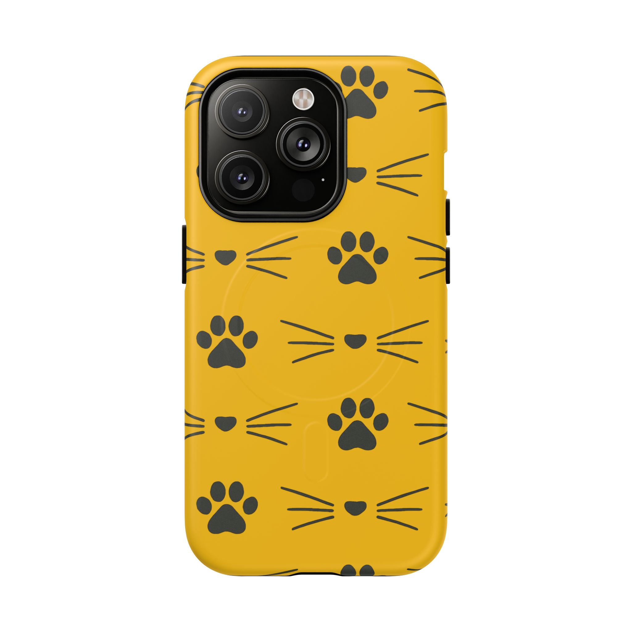Sleek Cat Paw Magnetic Phone Case, Durable Pet Lover Accessory, Trendy Gift for Cat Owners, Protect Your Phone with Style - Image 34