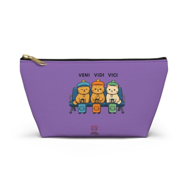 Veni Vidi Vici Cartoon Cats Accessory Pouch - Image 5
