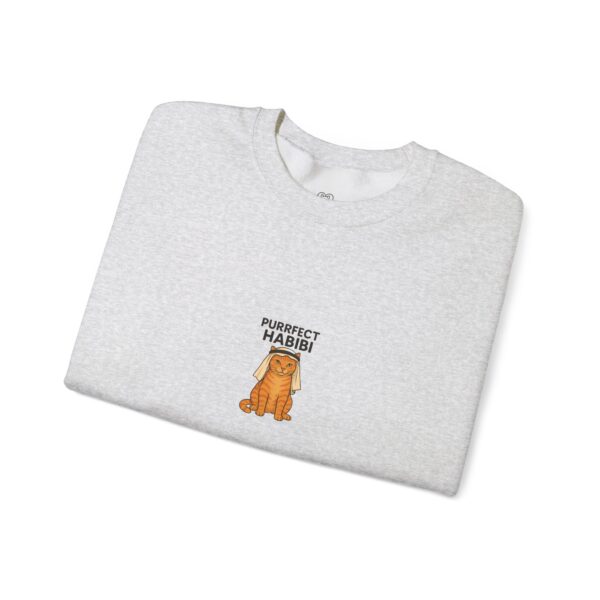 Cozy Unisex Crewneck Sweatshirt - Perfect Habit Design, Gift for Pet Lovers, Casual Wear, Layering Essential, Fall Fashion - Image 7