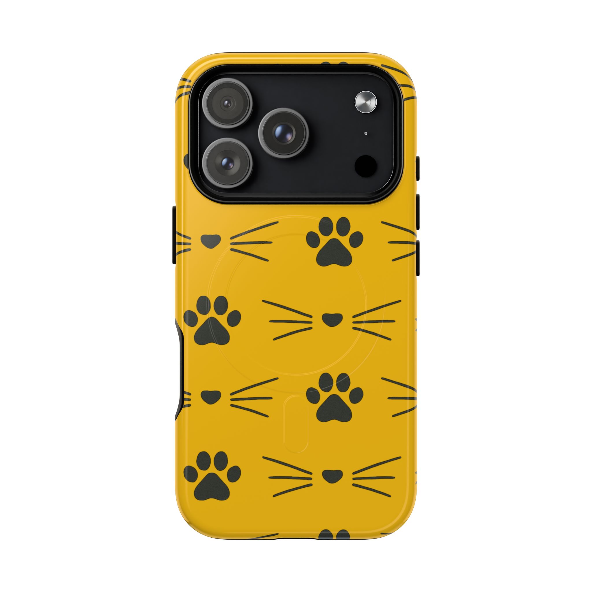 Sleek Cat Paw Magnetic Phone Case, Durable Pet Lover Accessory, Trendy Gift for Cat Owners, Protect Your Phone with Style - Image 81