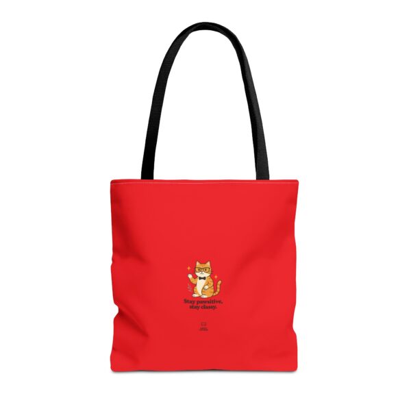 Cute Cat Tote Bag - Perfect for Pet Lovers, Everyday Use, Gift for Animal Lovers, Eco-Friendly Shopping, Fun Cat Design - Image 5