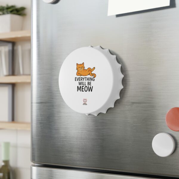 Cat-Themed Bottle Opener, Fun Kitchen Gadget, Pet Lover Gift, Unique Barware for Parties, Funny Cat Decor, My Cat's Cooler Than Your Ex - Image 4
