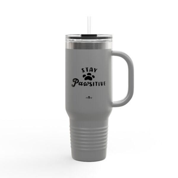 Stay Positive 25 Logo Travel Mug | 40oz Insulated Tumbler - Image 10