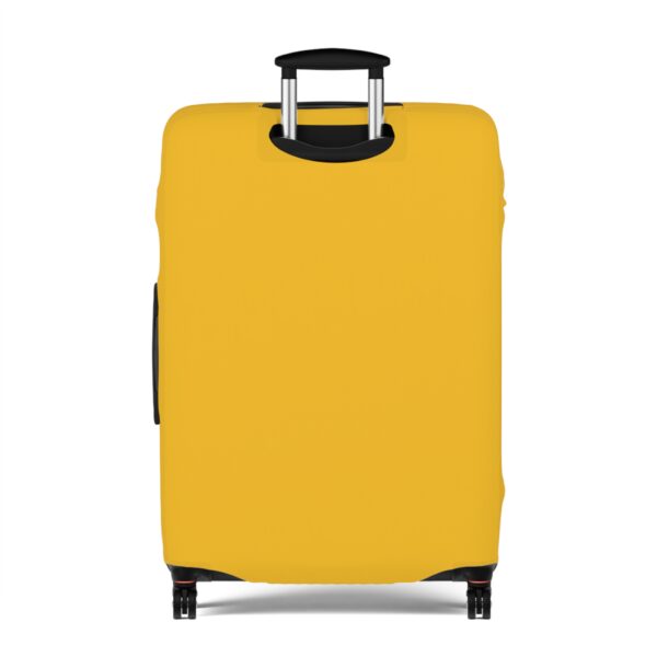 No Trip Without My Cat Luggage Cover | Yellow Cat Suitcase Travel Accessory - Image 10
