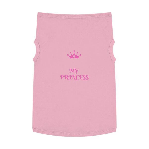 My Princess Pet Tank Top | Pink Crown Dog Shirt - Image 25