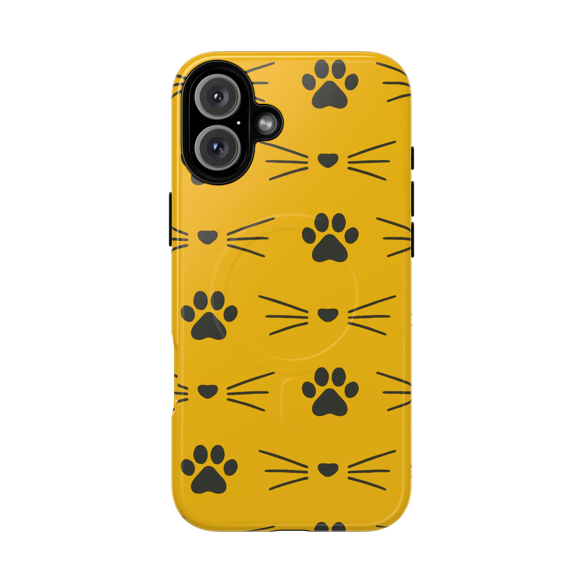 Sleek Cat Paw Magnetic Phone Case, Durable Pet Lover Accessory, Trendy Gift for Cat Owners, Protect Your Phone with Style - Image 67