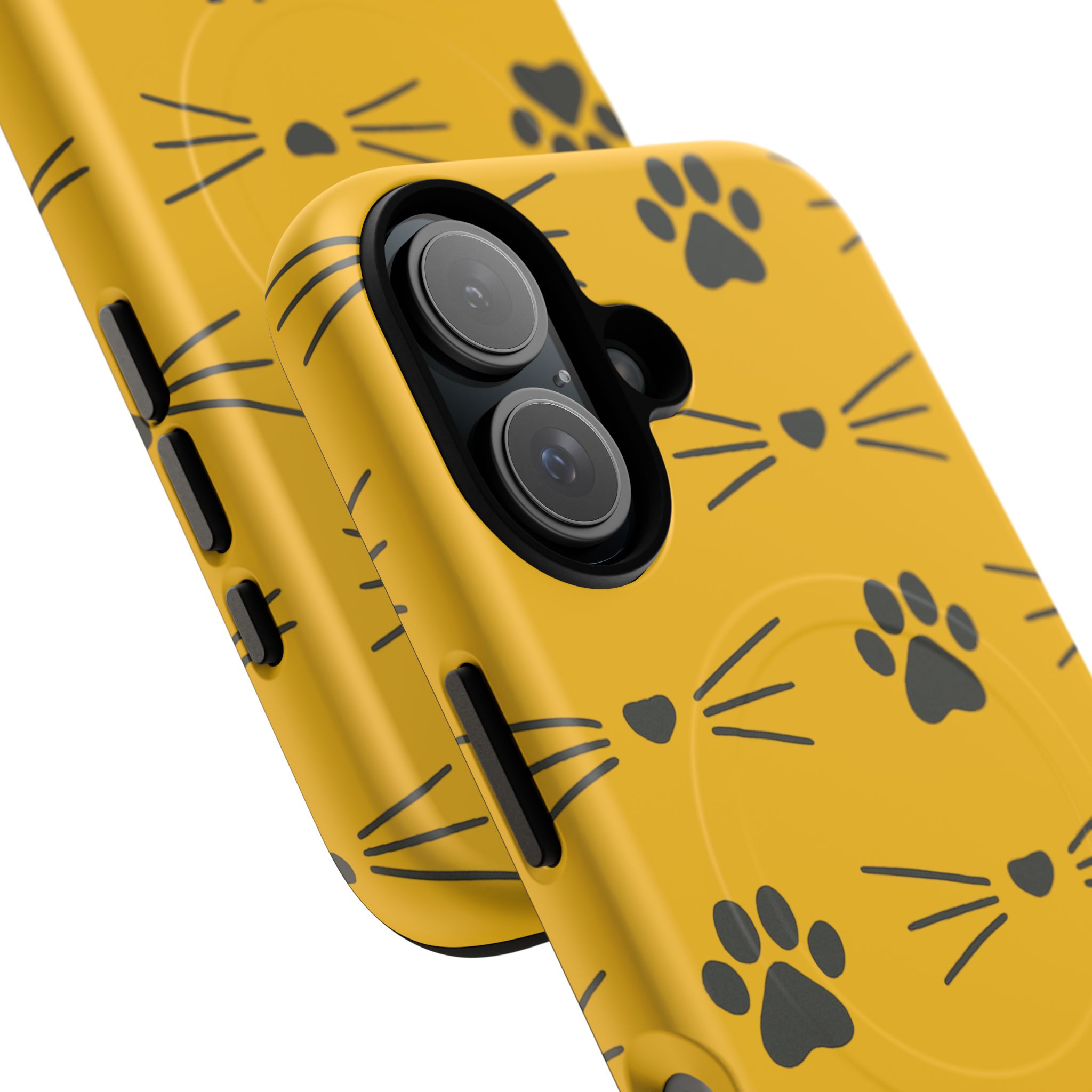 Sleek Cat Paw Magnetic Phone Case, Durable Pet Lover Accessory, Trendy Gift for Cat Owners, Protect Your Phone with Style - Image 65