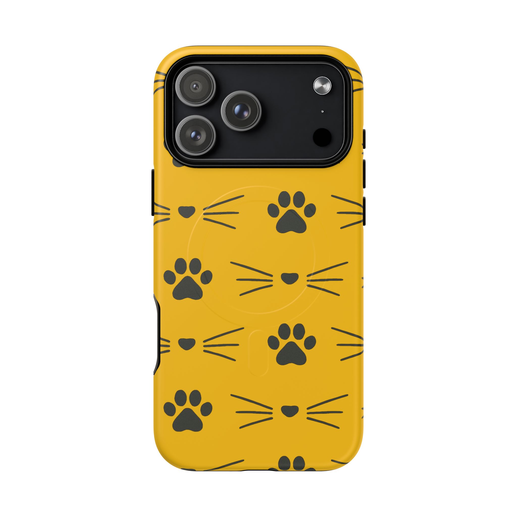 Sleek Cat Paw Magnetic Phone Case, Durable Pet Lover Accessory, Trendy Gift for Cat Owners, Protect Your Phone with Style - Image 87