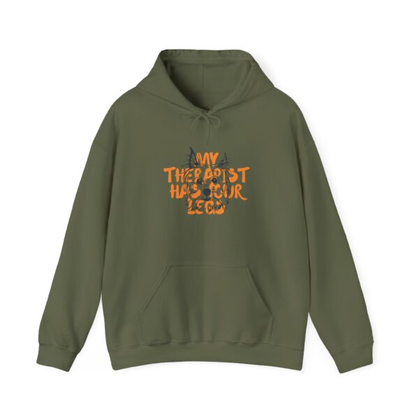 My Therapist Has Four Legs Hoodie | Dog Lover Paw Print Sweatshirt - Image 21