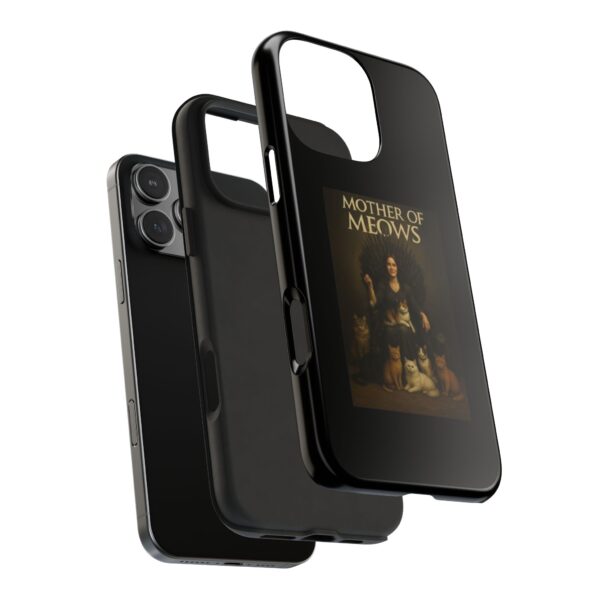 Tough Phone Cases featuring 'Mother of Meows' - Image 90