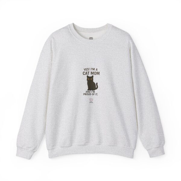 Cat Mom Sweatshirt: Cozy Gift for Cat Lovers, Perfect for Birthdays, Mother’s Day, Pet Lovers, Casual Wear - Image 5