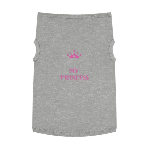 My Princess Pet Tank Top | Pink Crown Dog Shirt - Image 22