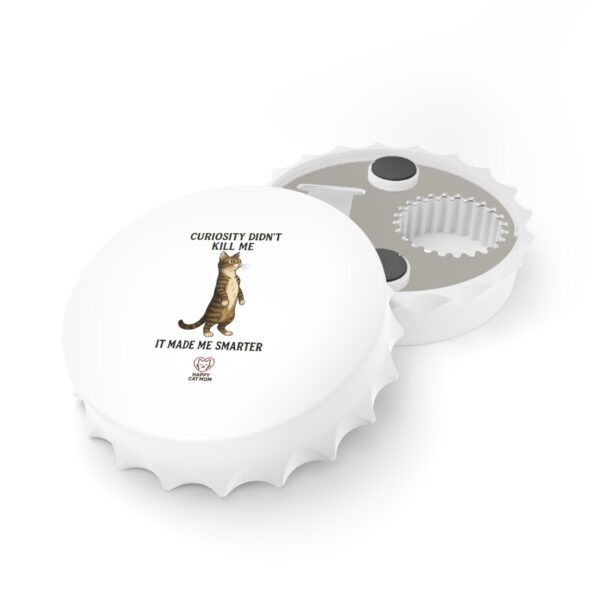 Cat-Themed Bottle Opener, Fun Kitchen Gadget, Pet Lover Gift, Unique Barware for Parties, Funny Cat Decor, My Cat's Cooler Than Your Ex - Image 3