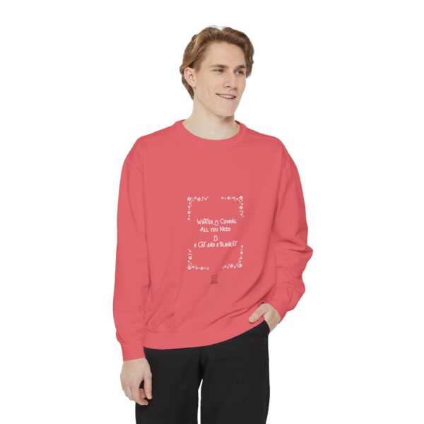 Unisex Garment-Dyed Sweatshirt - Image 31