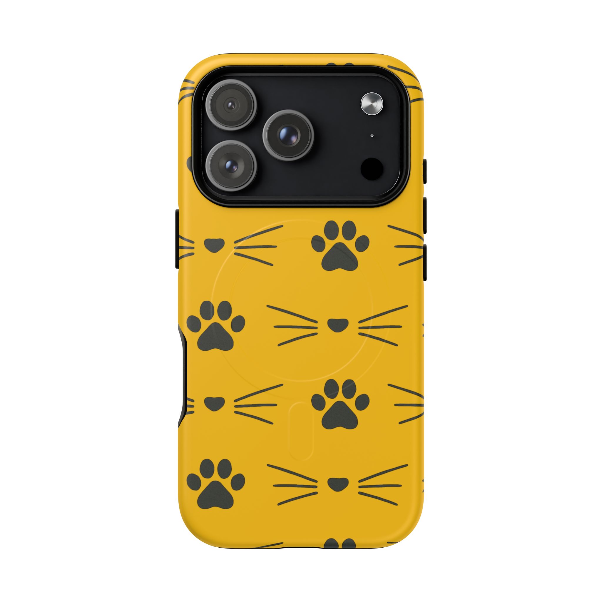 Sleek Cat Paw Magnetic Phone Case, Durable Pet Lover Accessory, Trendy Gift for Cat Owners, Protect Your Phone with Style - Image 83