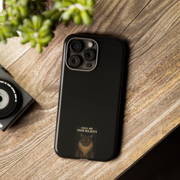 Sassy Cat Phone Case - Call Me Your Majesty, Cute Pet Lover Gift, Durable Case, Animal Lover Accessory, Birthday Gift for Cat Owners - Image 119