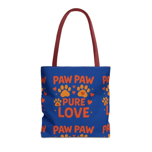 Paw Print Tote Bag - Pure Love Design, Dog Lover Gift, Animal Care Tote, Pet Accessory, Everyday Use Bag - Image 17