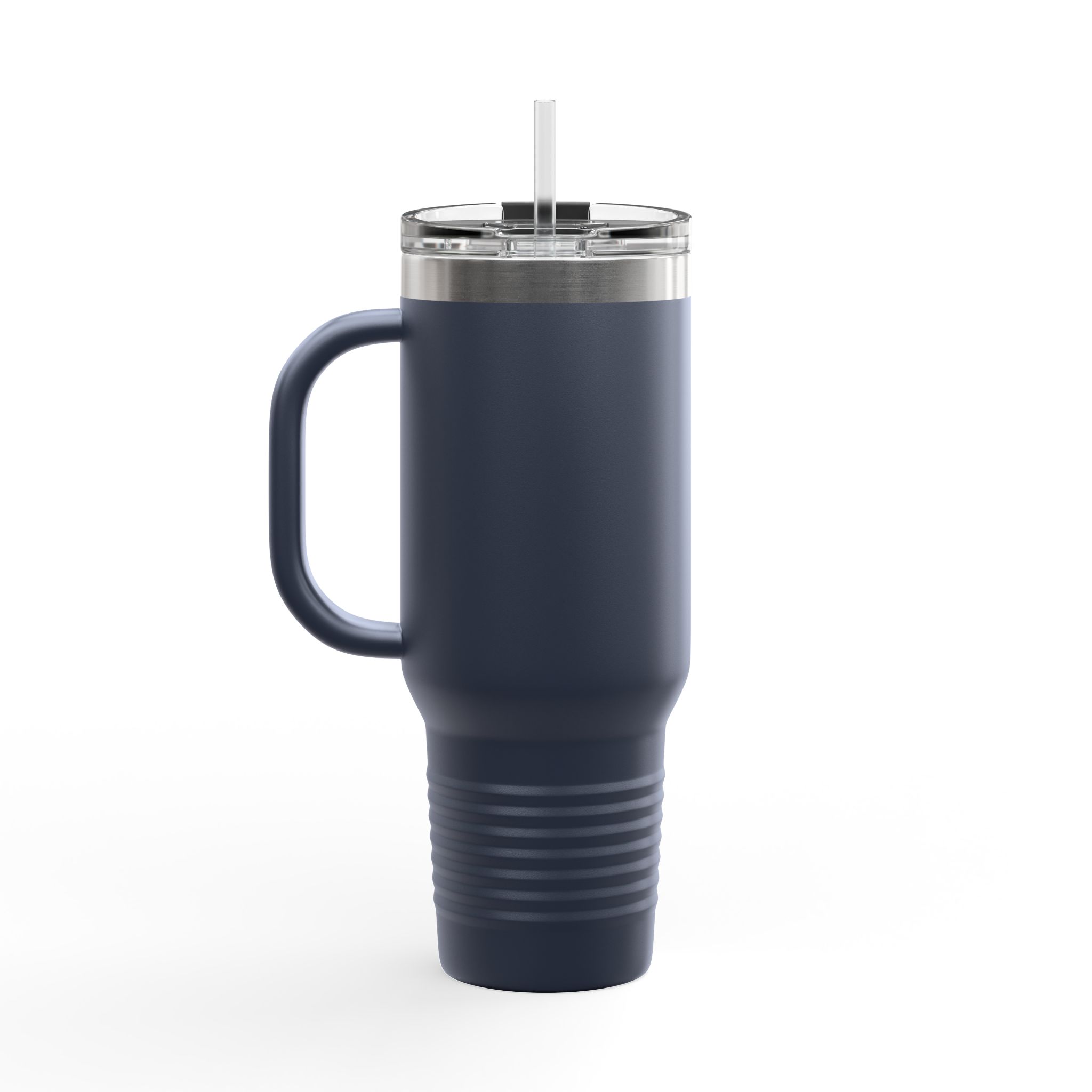 Grumpy Cat Illustration Insulated Travel Mug 40oz | Me Before Coffee - Image 8
