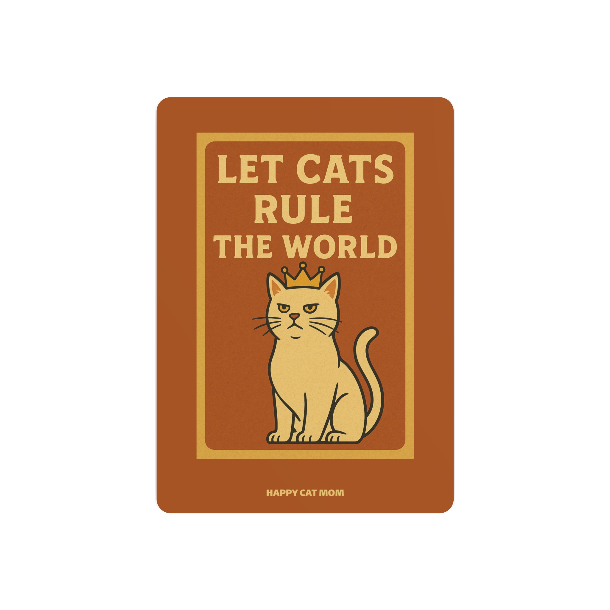 Whimsical Cat Metal Art Sign - Unique Home Decor, Pet Lover Gift, Wall Art, Funny Cat Sign, Cat-Themed Decoration