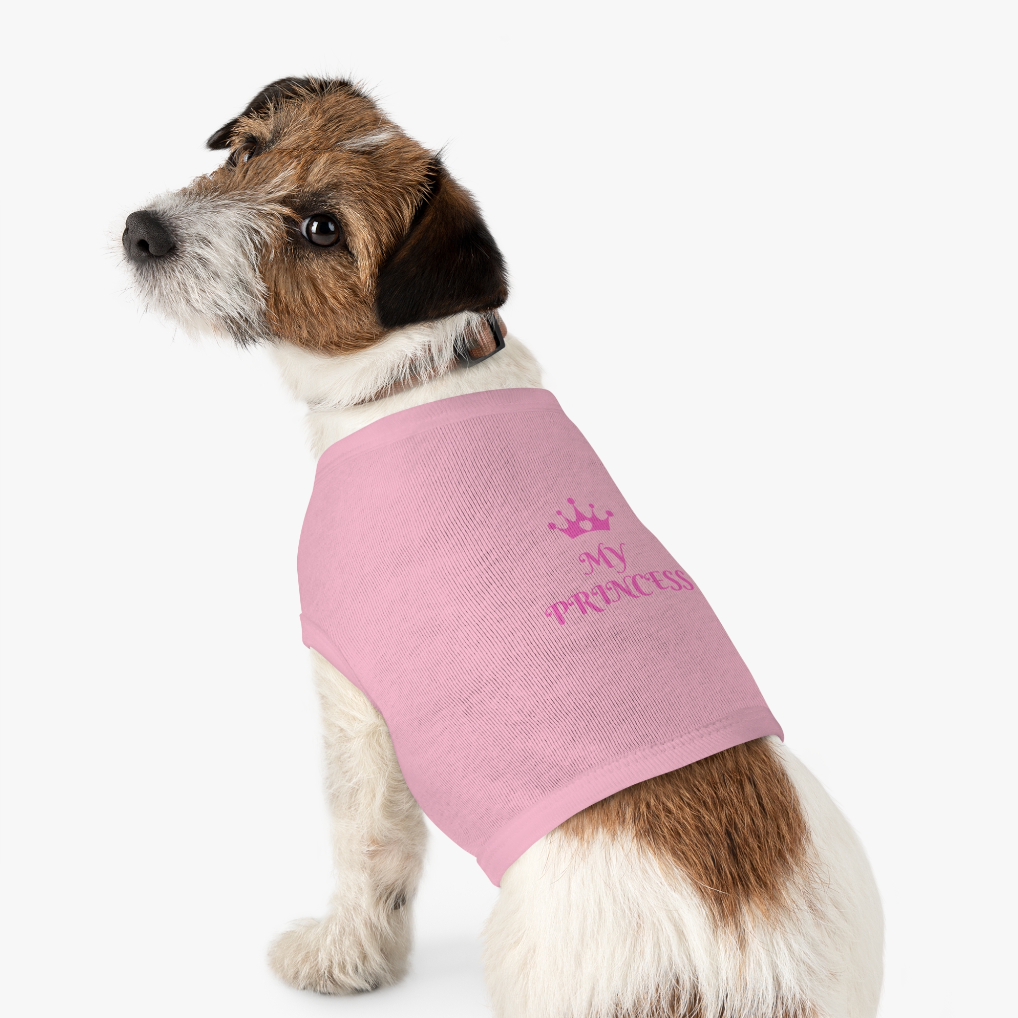 My Princess Pet Tank Top | Pink Crown Dog Shirt - Image 9