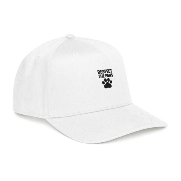 Respect the Paws Baseball Cap | Paw Print, Animal Lover - Image 2