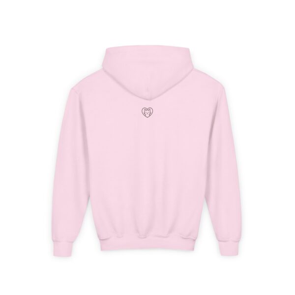 Free Happiness Cat Youth Hoodie | Cute Black Cat Graphic - Image 30