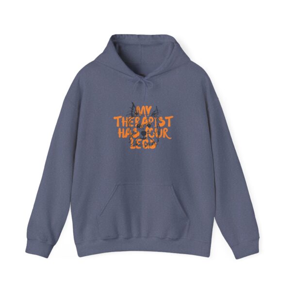 My Therapist Has Four Legs Hoodie | Dog Lover Paw Print Sweatshirt - Image 41