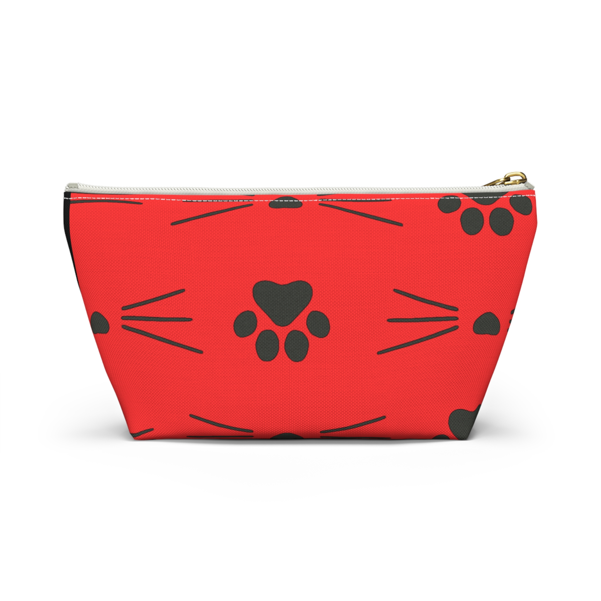 Cat Whiskers and Paw Print Accessory Pouch - Image 10