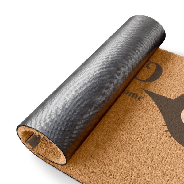 Hello Peekaboo Cats Doormat | Funny Cat Welcome Mat - Image 2