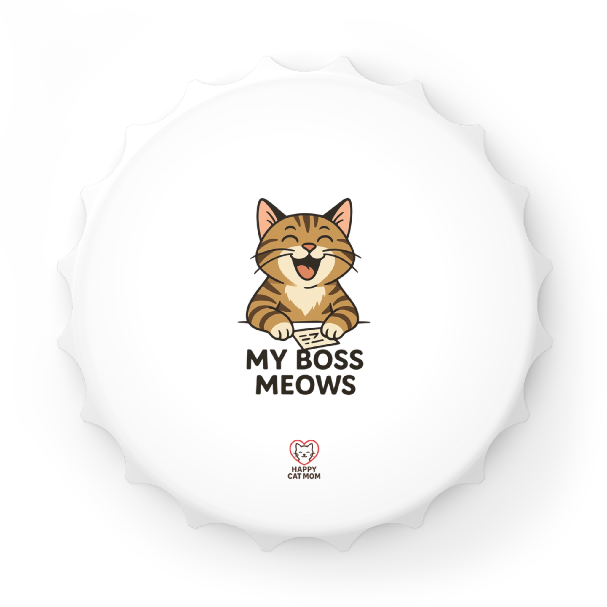 Cat-Themed Bottle Opener, Fun Kitchen Gadget, Pet Lover Gift, Unique Barware for Parties, Funny Cat Decor, My Cat's Cooler Than Your Ex