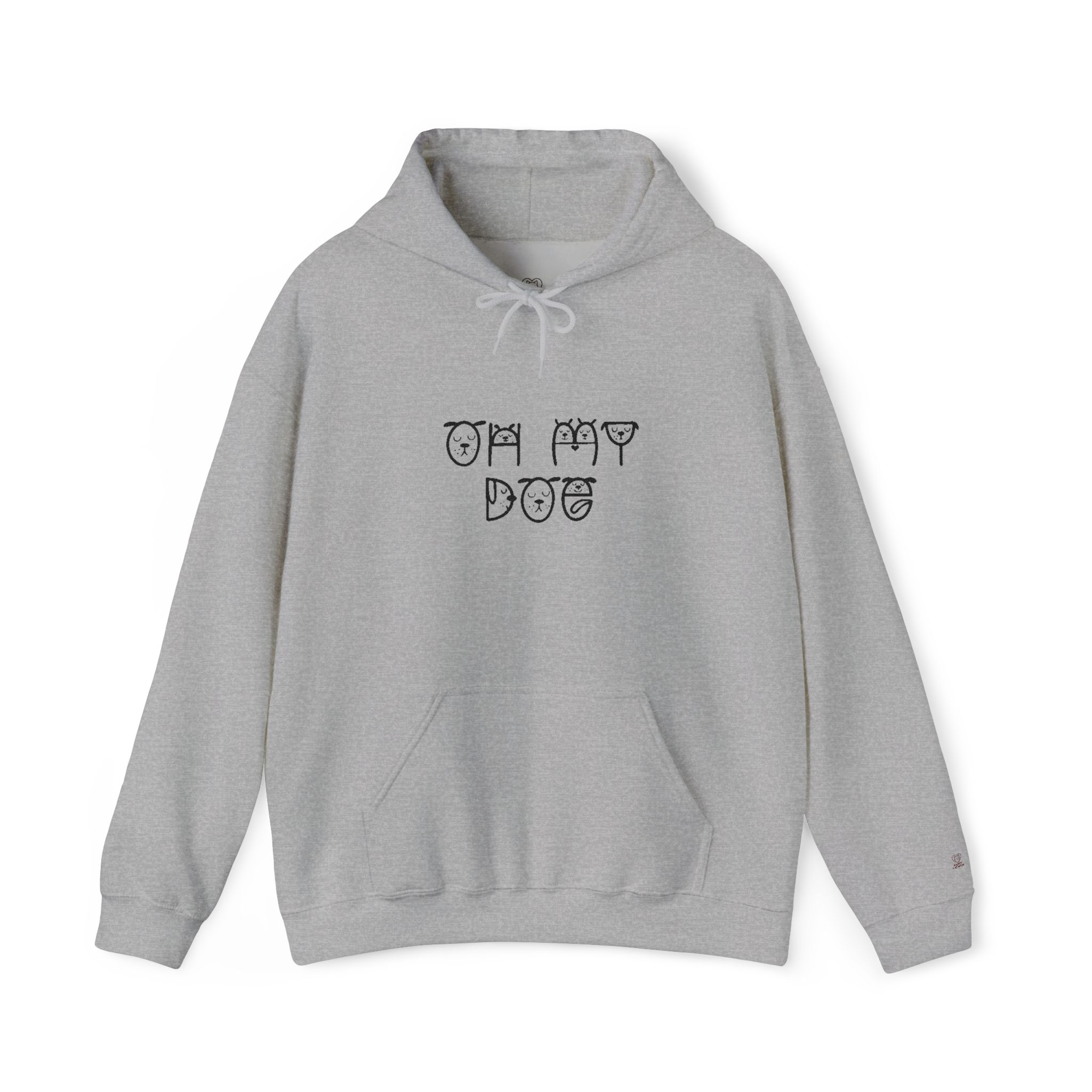 Oh My Dog hoodie | Dog Paw Lettering sweatshirt - Image 17
