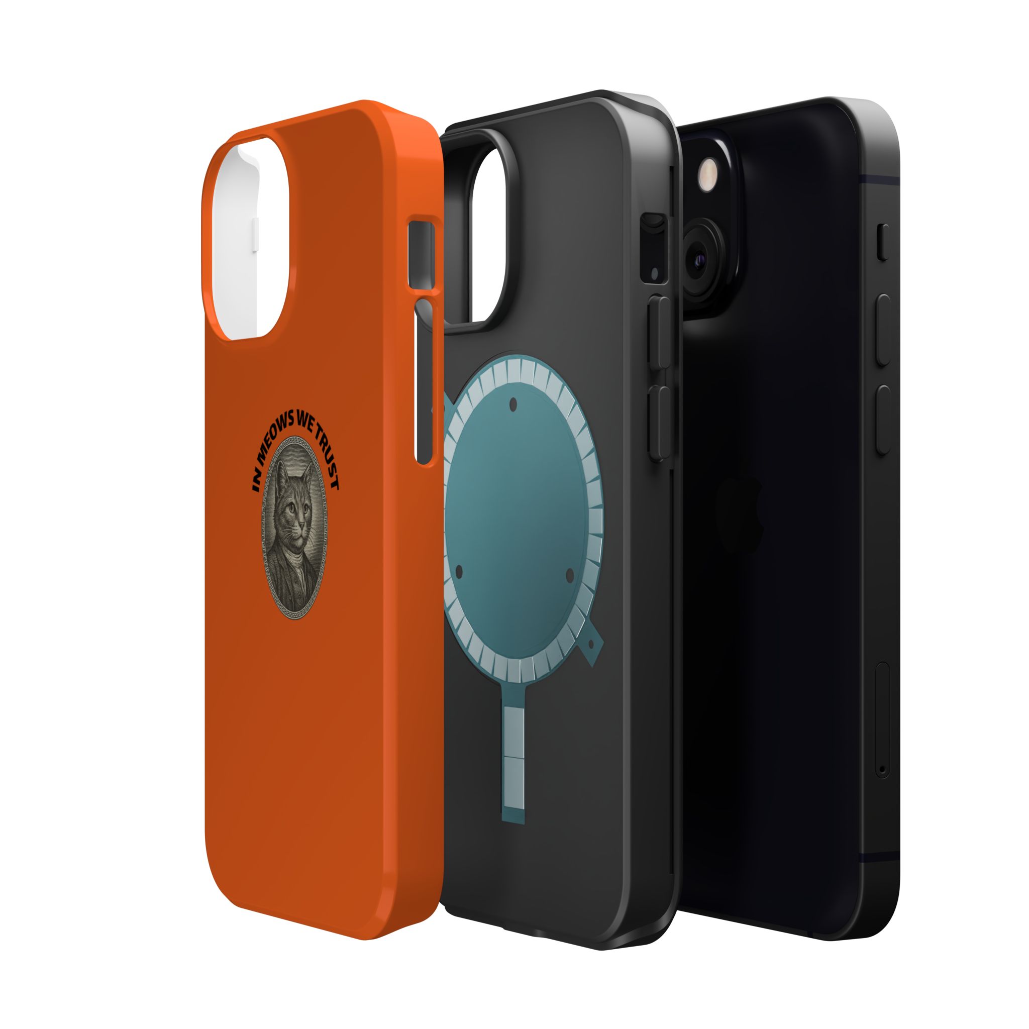 Impact-Resistant Phone Cases, Durable Cat Cases, Funny Pet Gifts, Unique Phone Covers, Ideal for Cat Lovers - Image 42