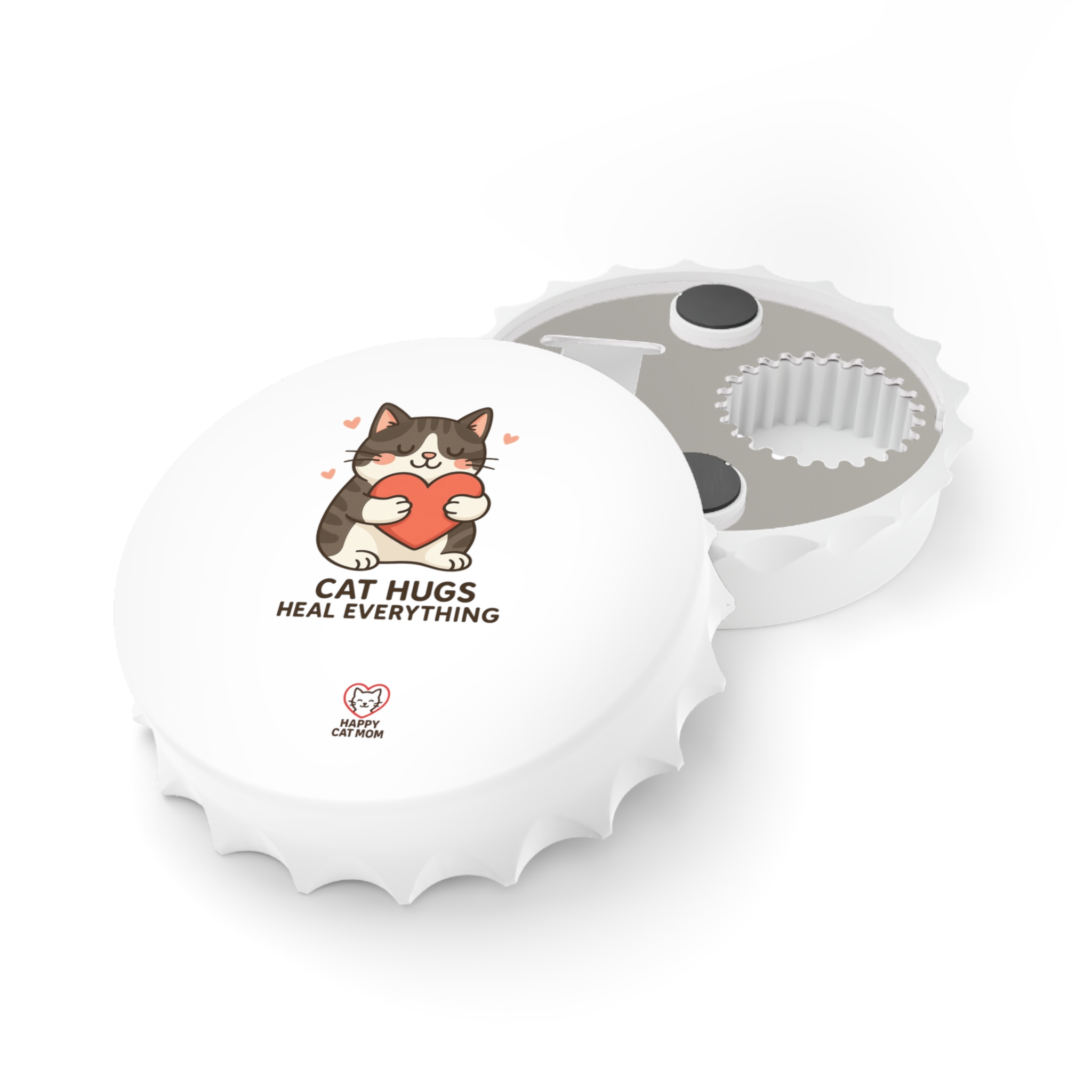 Cat-Themed Bottle Opener, Fun Kitchen Gadget, Pet Lover Gift, Unique Barware for Parties, Funny Cat Decor, My Cat's Cooler Than Your Ex - Image 3
