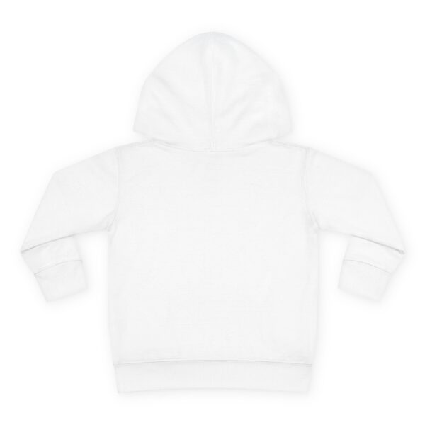 Heart Eyes Cat Toddler Hoodie | Cute Kitty Valentine Pullover - Image 2