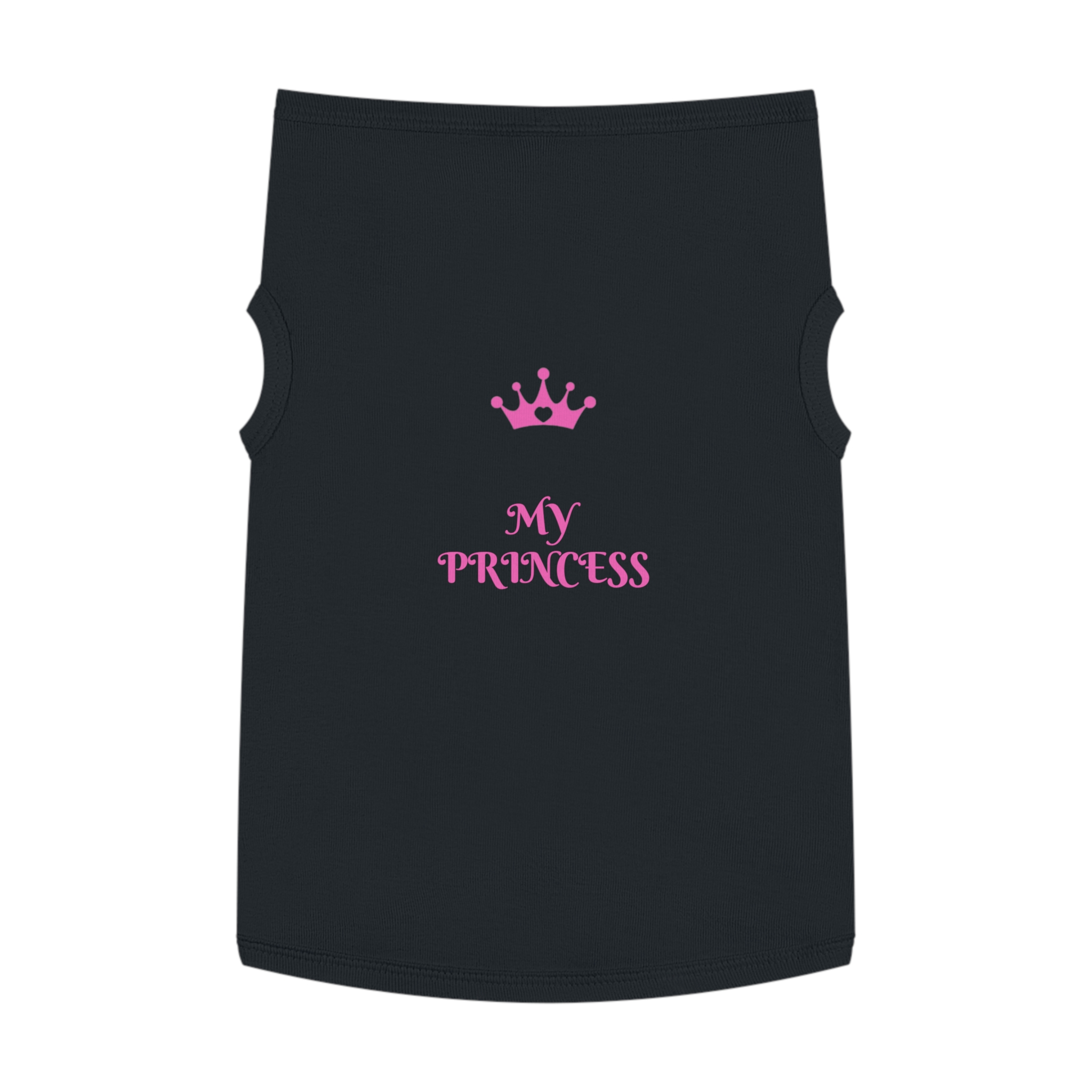 My Princess Pet Tank Top | Pink Crown Dog Shirt - Image 19