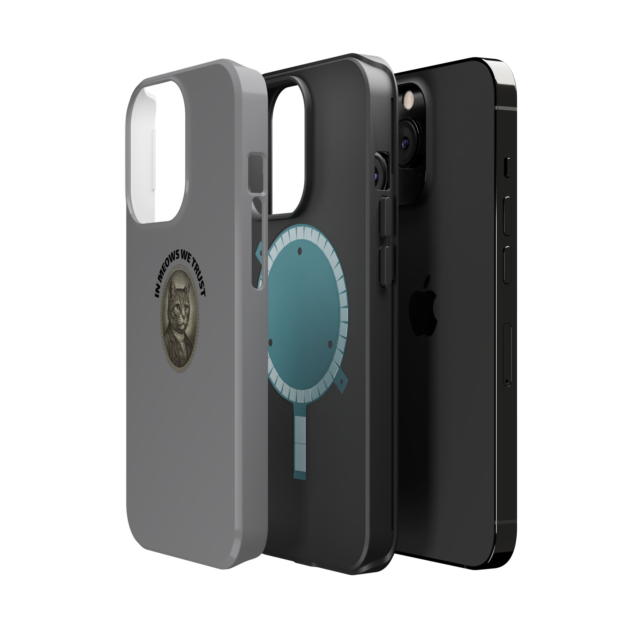 Impact-Resistant Phone Cases, Durable Cat Cases, Funny Pet Gifts, Unique Phone Covers, Ideal for Cat Lovers - Image 50