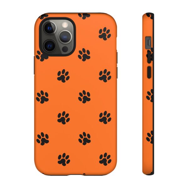 Orange Paw Print Phone Case | Tough Cases | Pet Lover Gift, Animal Print Cases, Unique Phone Cover, Fun Accessories, Birthday Gift - Image 22