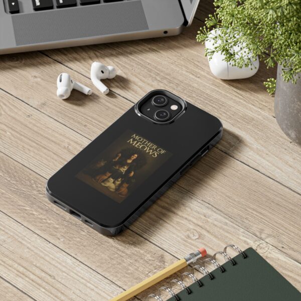 Tough Phone Cases featuring 'Mother of Meows' - Image 46